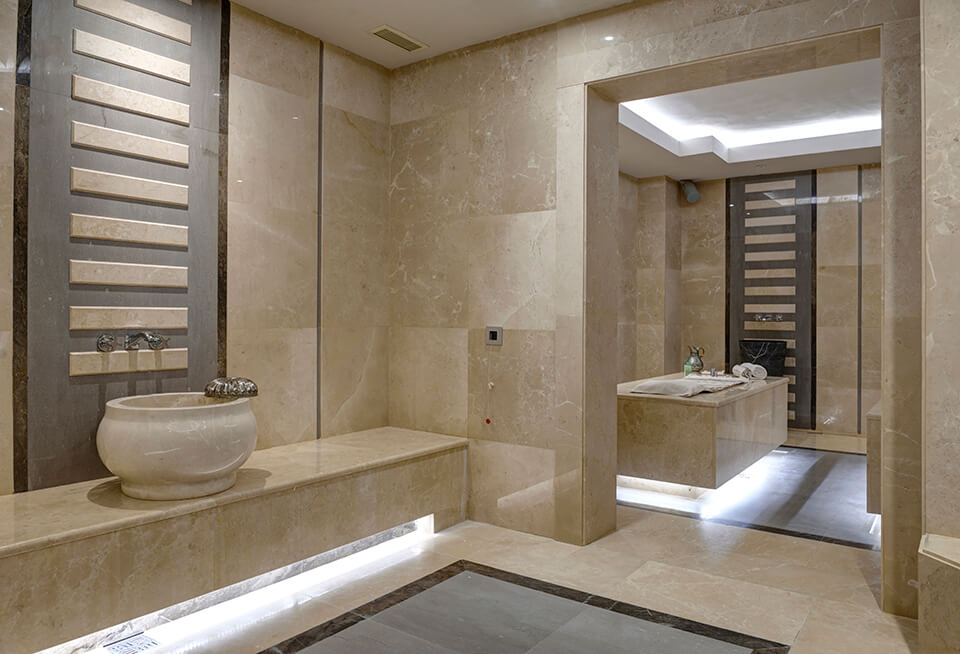 Regnum Carya | Accommodation | Crown Villa | Turkish Bath