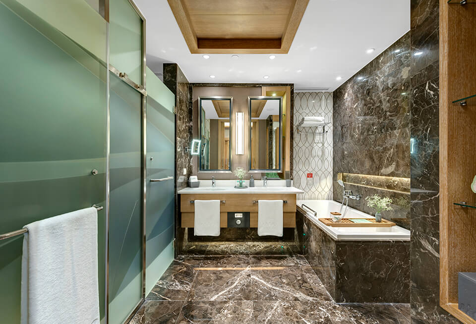 Regnum Carya | Accommodation | Jade Suite  | Bathroom |