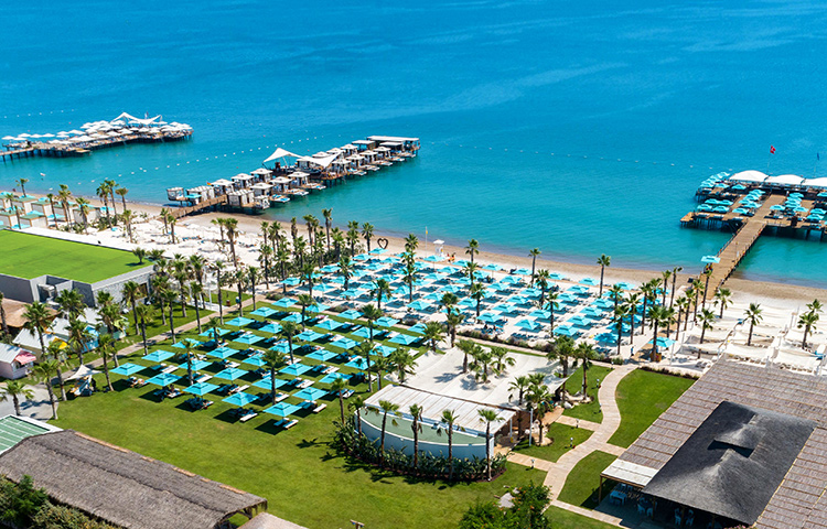 Beach Pools Aqualantis Regnum Carya Hotels Belek Antalya Turkey
