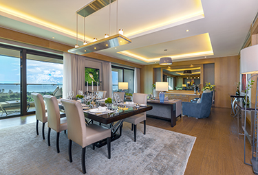 Regnum Carya | Accommodation | Jade Presidential Suite | Dining Area