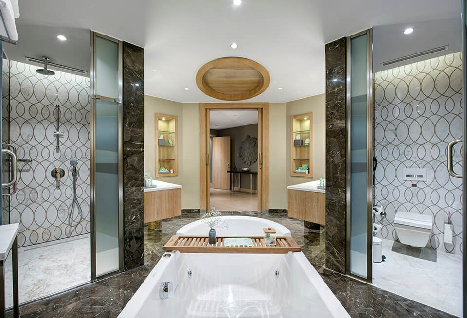 Regnum Carya | Accommodation | Jade Presidential Suite | Bathroom